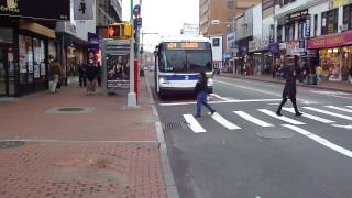 preview picture of video 'MTA New York City Bus: New Flyer XD40 #4830 Q24 @ Jamaica Avenue and 165th Street!'