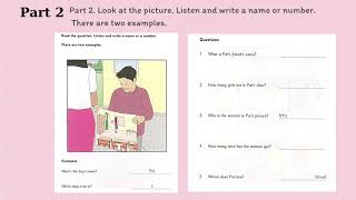 #17: Luyện nghe Tiếng Anh 🎧| Cambridge starters 6-Test 2