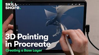Creating a 3D Painting Base Layer in Procreate 5