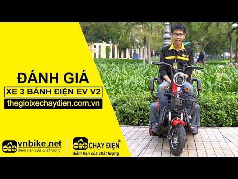 ĐÁNH GIÁ XE 3 BÁNH ĐIỆN EV V2