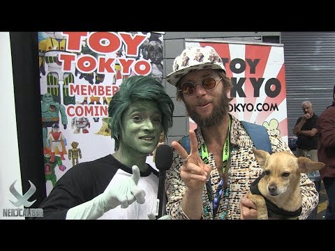 GREG CIPES Interview with BEAST BOY At New York Comic Con 2018