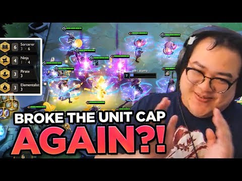 16 UNITS ON MY BOARD? I BROKE THE UNIT CAP AGAIN! | Teamfight Tactics