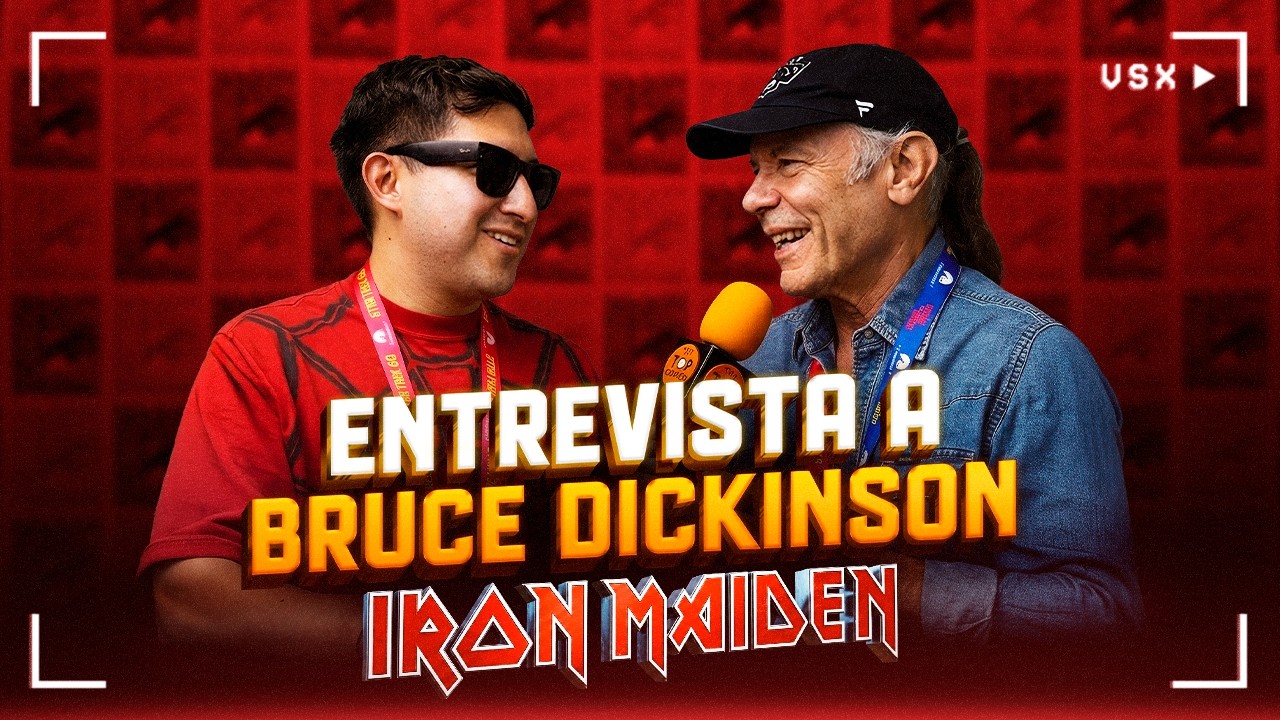 Entrevisté a Bruce Dickinson de Iron Maiden - VSX Project