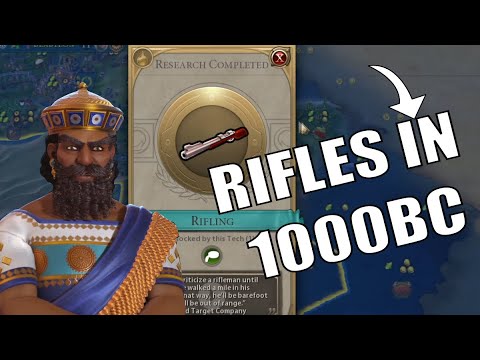 I have Rifles by 1,000BC – Time For Some Balance Babylon Play!!! #1 Deity Babylon (FP Civ 6)