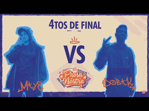 DOBAK vs MAYE | 4tos de Final | Nacional Prosa Nostra