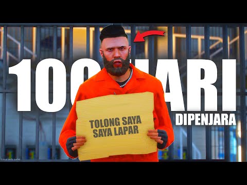 100 HARI DIDALAM PENJARA DI GTA 5 ROLEPLAY
