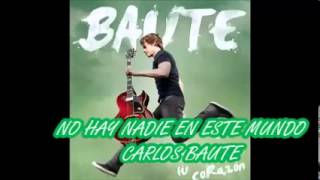 Carlos Baute  No hay Nadie en este Mundo  Álbum En el Buzón de tu Corazón