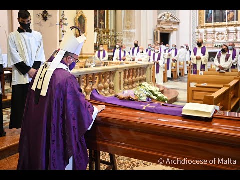 Funeral Mass of Fr Nicholas Cachia - Siġġiewi Parish Church, Malta