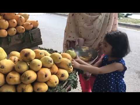 Musfirah’s fruit shopping