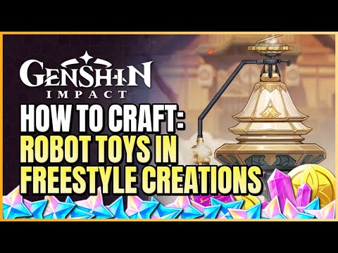 Core Of The Apparatus Day 4 Event Guide | How To Craft Toys In Freestyle Creations | Genshin Impact