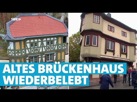 Altes Fachwerkhaus gerettet: 400 Jahre altes Brückenhaus renoviert