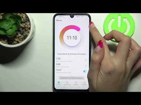 Cómo poner la alarma en HONOR 20E - poner despertador