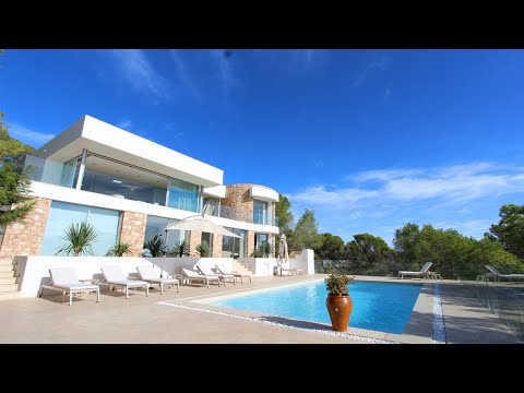 Stunning property in Ibiza with sea view at Es Cubells - Luxury Villas Ibiza