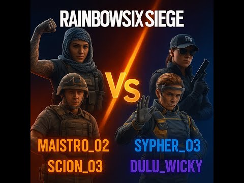 Epic 2v2 Showdown in Rainbow Six Siege Ranked!