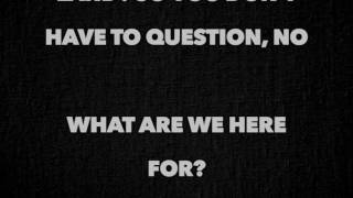 Trey Songz - What Are We Here For (Full Song Lyrics)