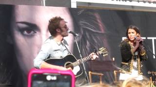 Nikki Reed &amp; Paul McDonald- All I&#39;ve Ever Needed (LIVE)