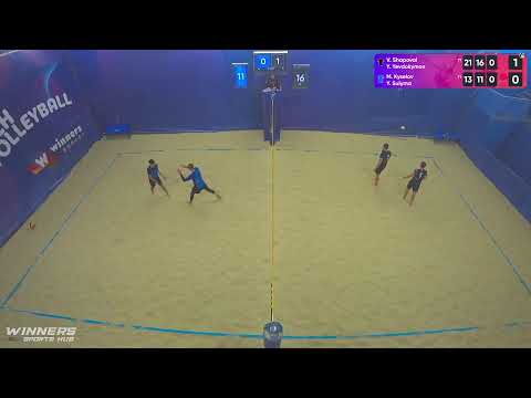 10:00 V. Shapoval / Y. Yevdokymov - M. Kyselov / Y. Sulyma | Winners Beach Volleyball