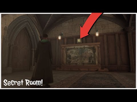 Hogwarts Legacy Secret Room Behind Map!