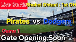 【ライブ配信】対ピッツバーグ・パイレーツ〜シリーズ初戦〜大谷翔平選手は1番指名打者で出場⚾️まもなくゲートオープン⚾️Shinsuke Handyman がライブ配信中！
