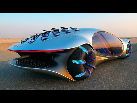 Mercedes AVTR - The World's Coolest Concept Car Right Now! #shorts