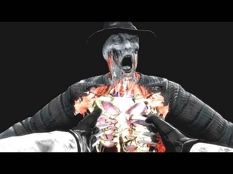 Mortal Kombat 9 Komplete Edition - All X Ray Moves with Camera Mod (1080p 60FPS) Video