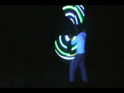 Cosmic Hooper LED Hoops - Ethereal Twins