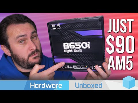 JGINYUE B650i Night Devil Review, Cheap B650 Mini-ITX Motherboard