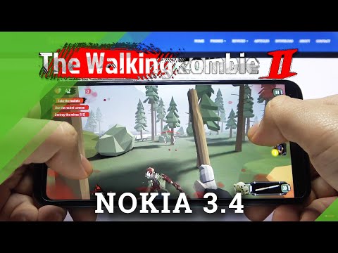 Gaming Performance Checkup on Nokia 3.4 - The Walking Zombie Shooter 2 Gameplay