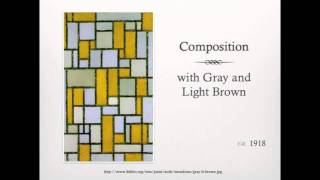 Piet Mondrian - Composition Works