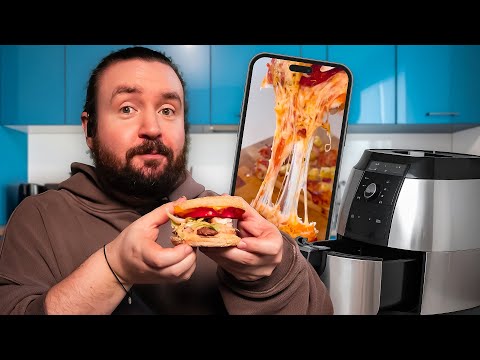 Ich TESTE virale TikTok AIRFRYER Rezepte ( IHR BRAUCHT DAS )
