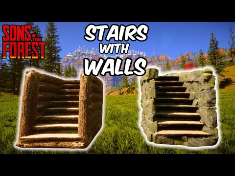 Stairs With Walls | Sons of The Forest 1.0