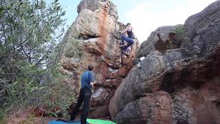 Video thumbnail: Bushwhacker, 6c+. Rocklands