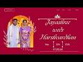 Jayashree Weds Harshvardhan