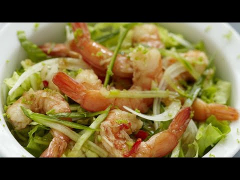 Recette : Salade de crevettes