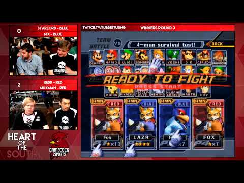 Heart of the South - Doubles - Winners Semis - Nix and Starlord vs Redd and Milkman
