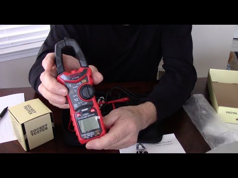 Kaiweets AC Digital Clamp Tester And Socket Tester