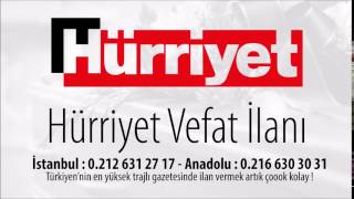 Hürriyet Vefat İlanlari