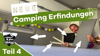 Neues Wohnmobil Zubehör - Campfeuer der Ideen: Kissenbrett & Co