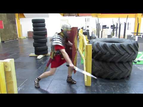 Roman fencing - 7. LEG.IX.HISP - Римское фехтование - 7. Варианты укола/удара в ногу.