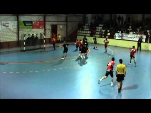 Goles y paradas del Mecalia At. Novás34  - 22 U.B Lavadores