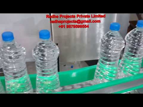 Pet Bottle Rinsing Filling Capping Machine