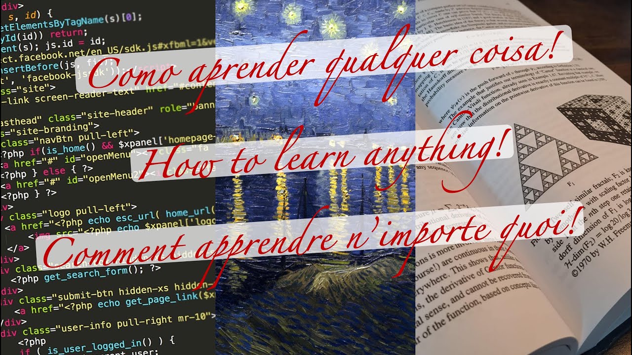 Como aprender qualquer coisa (sem ser um gênio)