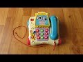 Fisher Price Counting Friends Phone 2003 Vintage Educational Toy Numbers Animals Music