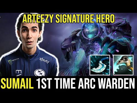 King SUMAIL Practise Arteezy Signature Hero. 19 Frags Arc Warden.
