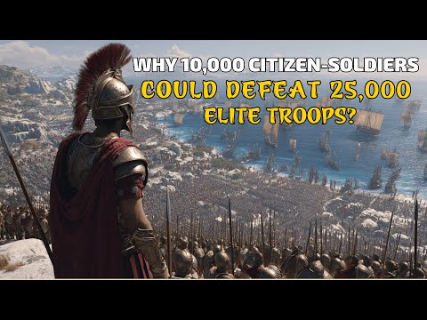 Why Could 10,000 Citizens Defeat 25,000 Elite Persian Soldiers?
