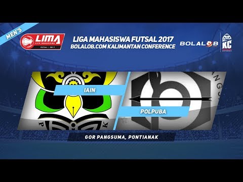 IAIN Pontianak VS POLPUBA di LIMA Futsal Bolalob Kalimantan Confe Conference 2017