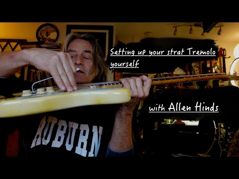 set up a strat floating trem with Allen Hinds