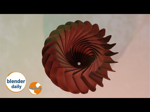 Project making: Abstract shape | Shading tricks & more, tip 82