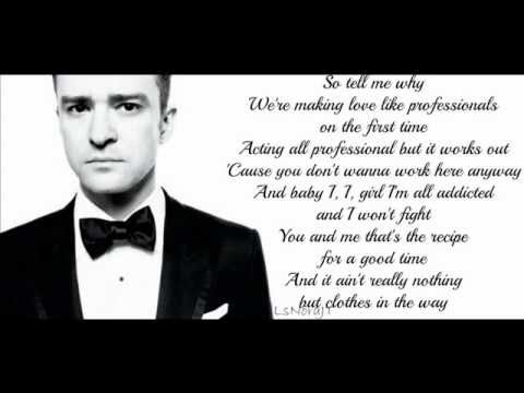 Justin Timberlake - Strawberry Bubblegum ( Lyrics on Screen ) 2013 ( The 20 / 20 Experience )