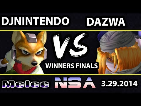 Northeastern Smash Attack 2 - DJ Nintendo (Fox) Vs. Dazwa (Sheik) - Winners Finals